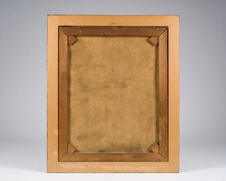 European school, follower of Peter Paul Rubens (1577-1640): King David playing the harp, oil on canvas, 19th C.