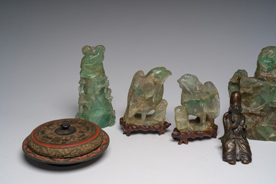 A varied collection of Asian works of art, China, Japan and Tibet, 19th/20th C.