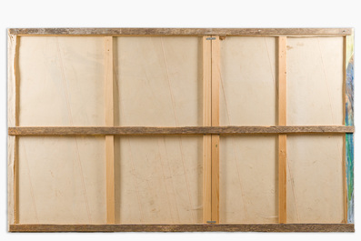 Sam Drukker (1957): The boxers, oil on canvas, dated (19)99