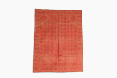 An Indian pichwai depicting Shreenathji (Krishna) surrounded by portraits of gopis, Nathdwara, Rajasthan, first quarter 20th C.