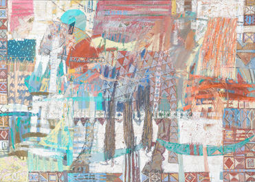 Janus Glowacki (1959): Diptych, oil on canvas, dated 1995