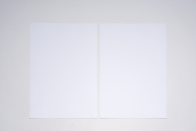 A collection of antiphonal music sheets in Latin, ink and colours on paper, 18th C.