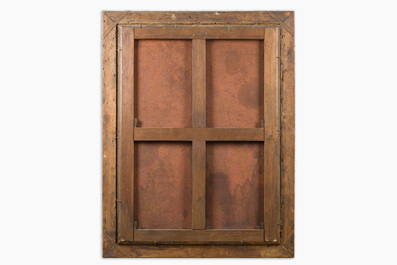 European school: The penance of Mary Magdalene, oil on canvas, ca. 1700