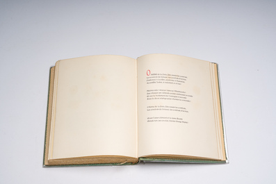 Armand Godoy (1880-1964): 'Les litanies de la Vierge', with 48 colour lithographs by Mariette Lydis, A. Blaizot et Fils, Paris, 1934