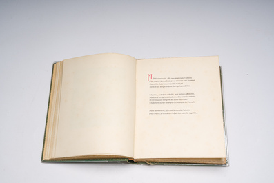 Armand Godoy (1880-1964): 'Les litanies de la Vierge', with 48 colour lithographs by Mariette Lydis, A. Blaizot et Fils, Paris, 1934