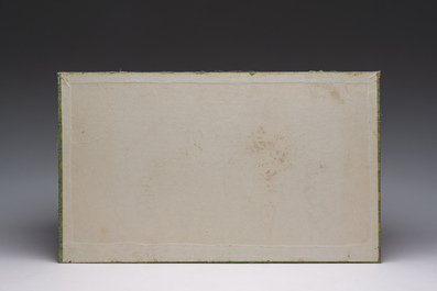 A Chinese collection of agate carved musical instruments with an accompanying presentation box, Republic, 20th C.