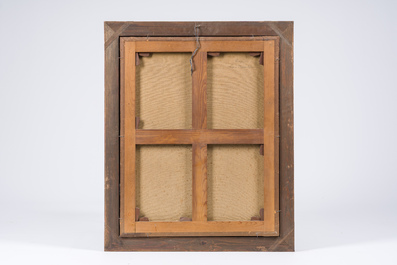 Flemish school: Portrait of Pieter-Jan van Hille, oil on canvas, 18th C.