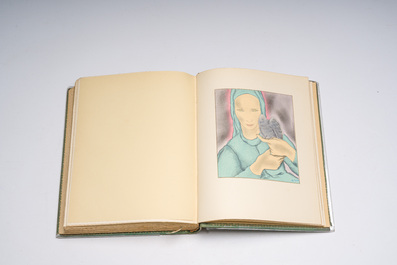 Armand Godoy (1880-1964): 'Les litanies de la Vierge', with 48 colour lithographs by Mariette Lydis, A. Blaizot et Fils, Paris, 1934