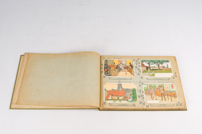 Am&eacute;d&eacute;e Ernest Lynen (1852-1938): 'De &ccedil;i-de l&agrave; &agrave; Bruxelles et en Brabant. 200 cartes postales', Brussels, ca. 1910