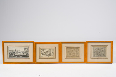 A varied collection of engravings relating to the history and topography of the Netherlands, 17th/19th C.