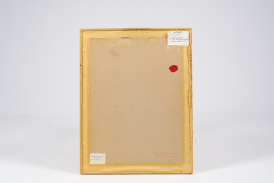 F&eacute;licien Rops (1833-1898): 'La marchande de krekels', heliography