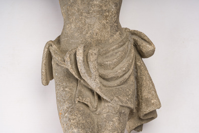 A Flemish stone Corpus Christi, 17th C.