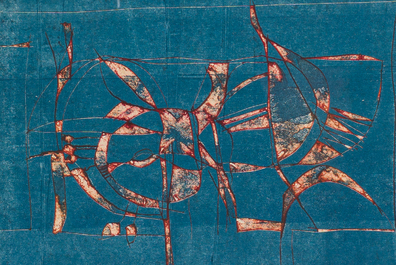 Belgische school: Drie grafische werken, 20ste eeuw