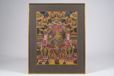 A 'Tara' thangka, Tibet, 20th C.