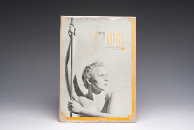 '28 &eacute;tudes de nus. Pr&eacute;face d'Abel Bonnard de l'Acad&eacute;mie Fran&ccedil;aise. Po&egrave;me de R&eacute;my Duval', Paris, 1936