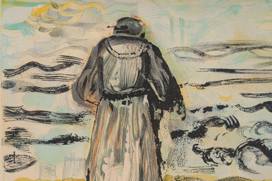 Belgische school: Drie grafische werken, 20ste eeuw