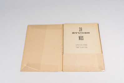 '28 &eacute;tudes de nus. Pr&eacute;face d'Abel Bonnard de l'Acad&eacute;mie Fran&ccedil;aise. Po&egrave;me de R&eacute;my Duval', Paris, 1936