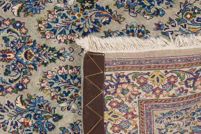 Four oriental rugs (Sarouk, Hamadan and an Afghan carpet), wool on cotton, 20th C.