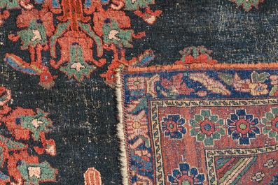 Three oriental rugs, a.o. Shirvan and Sparta, wool on cotton, third quarter 20th C.