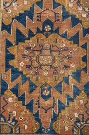 Two Turkish rugs, a.o. a Kilim, wool on cotton, mid 20th C.