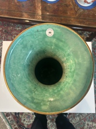 A Chinese famille rose 'Wu Shuang Pu' vase, 19th C.