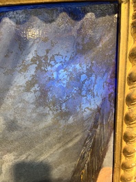 Illegibly signed, possibly School of Lille: Portrait of a nobleman with pocket watch, oil on canvas, 17th C.