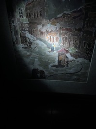 Nicolae Tonitzae (1886-1940): City view of presumably Mangalia, oil on board