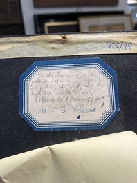 Emile Claus (1849-1924): Agent in Paris, pencil on paper