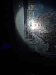 Nicolae Tonitzae (1886-1940): City view of presumably Mangalia, oil on board