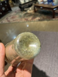 Drie Romeinse glazen flesjes, 1ste/4de eeuw