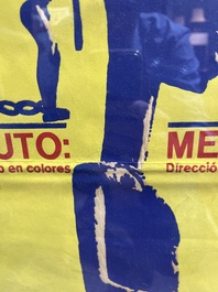 Antonio P&eacute;rez Gonz&aacute;lez (1961): Affiche en couleurs pour le film Maputo: Meridiano Vivio, dat&eacute; (19)77