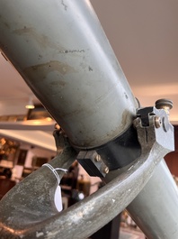 Een 6 inch refractor telescoop op houten driepikkel, Maurice Manent &amp; Secretan, Parijs, begin 20ste eeuw