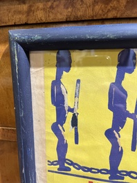 Antonio P&eacute;rez Gonz&aacute;lez (1961): Affiche en couleurs pour le film Maputo: Meridiano Vivio, dat&eacute; (19)77