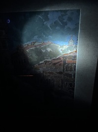 Nicolae Tonitzae (1886-1940): City view of presumably Mangalia, oil on board