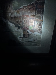 Nicolae Tonitzae (1886-1940): City view of presumably Mangalia, oil on board