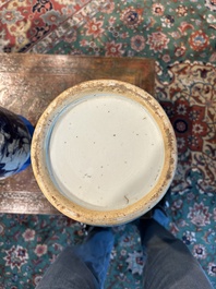 Two Chinese iron-red 'Buddhist lions' vases, 19th/20th C.