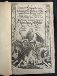 Matthaeus Merian (1593-1650) en Martin Zeiler (1589-1661): 'Topographia Germaniae Inferioris...', Frankfurt, Caspar Merian, ca. 1680
