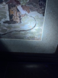 Nicolae Tonitzae (1886-1940): City view of presumably Mangalia, oil on board