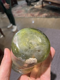 Drie Romeinse glazen flesjes, 1ste/4de eeuw