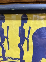 Antonio P&eacute;rez Gonz&aacute;lez (1961): Affiche en couleurs pour le film Maputo: Meridiano Vivio, dat&eacute; (19)77