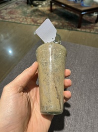 Drie Romeinse glazen flesjes, 1ste/4de eeuw