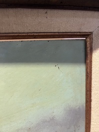 Gaston Bogaert (1918-2008): 'Mer du Nord', olie op board, gedateerd (19)93