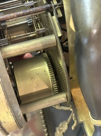 A gilt and patinated bronze Consulate pendule 'A l'Am&eacute;rique', Jean-Simon Deverberie, Paris, 1800-1804