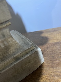 A patinated plaster bust of Napoleon Bonaparte, 19th/20th C.