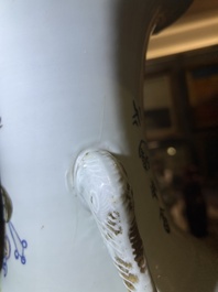 A Chinese doucai 'antiquities' vase, 19th/20th C.