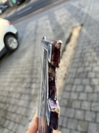 A polychrome Delftware birdcage plaque, Tichelaar, Makkum, Friesland, 19th C.