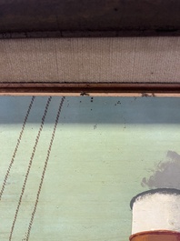 Gaston Bogaert (1918-2008): 'Mer du Nord', olie op board, gedateerd (19)93