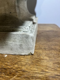 A patinated plaster bust of Napoleon Bonaparte, 19th/20th C.