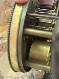 A gilt and patinated bronze Consulate pendule 'A l'Am&eacute;rique', Jean-Simon Deverberie, Paris, 1800-1804