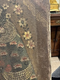 Cusco School, Peru: Madonna with Child, oil on canvas, 18th C.